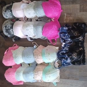 Victoria's Secret Bras 36C lot of 12